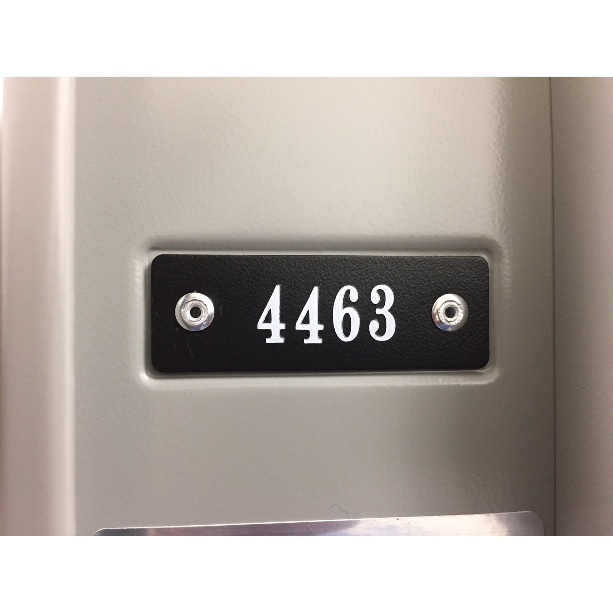 Locker Plate Numbers - FL639