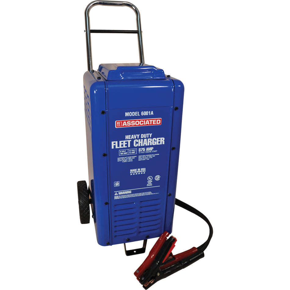 6.5 Volt Heavy-Duty Wheeled Fleet Charger - FLU026