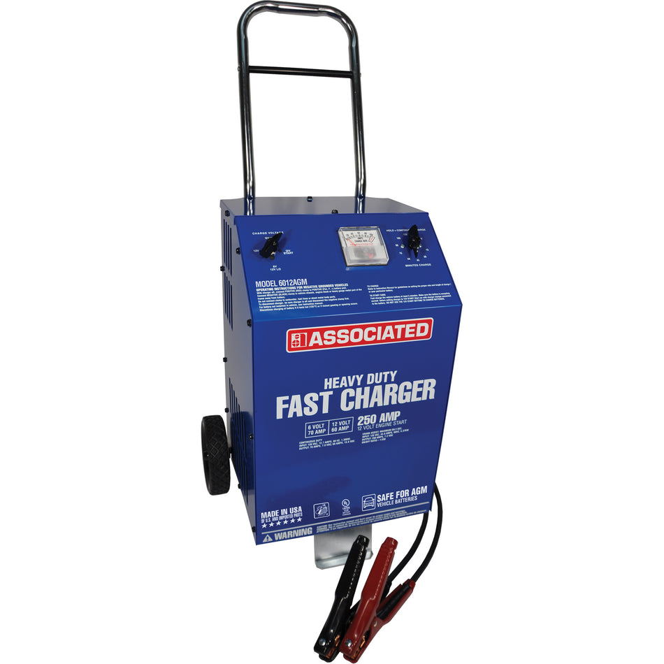 6/12 Volt Professional Fast Wheeled Charger - FLU031