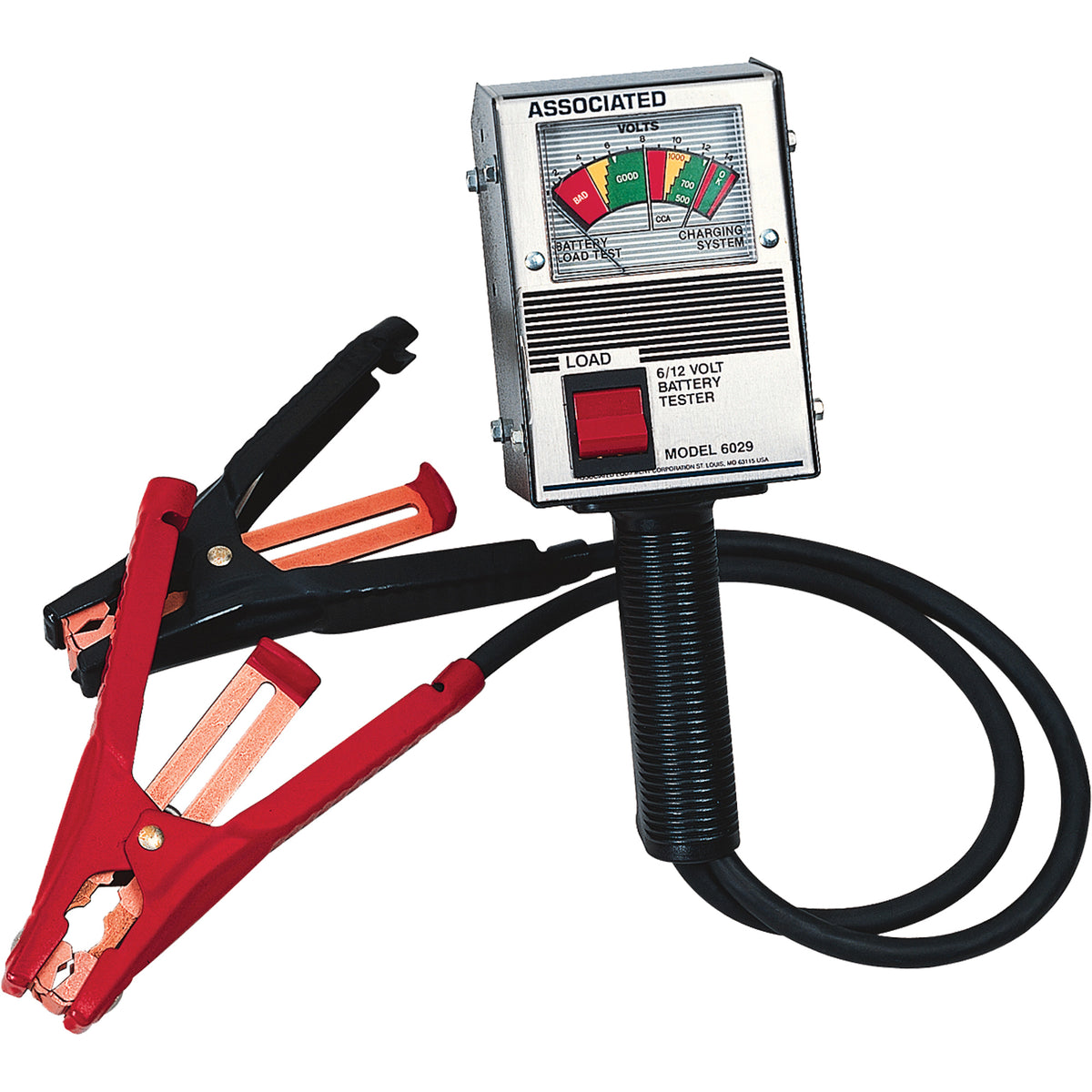 Durable Hand-Held Battery Tester - FLU033