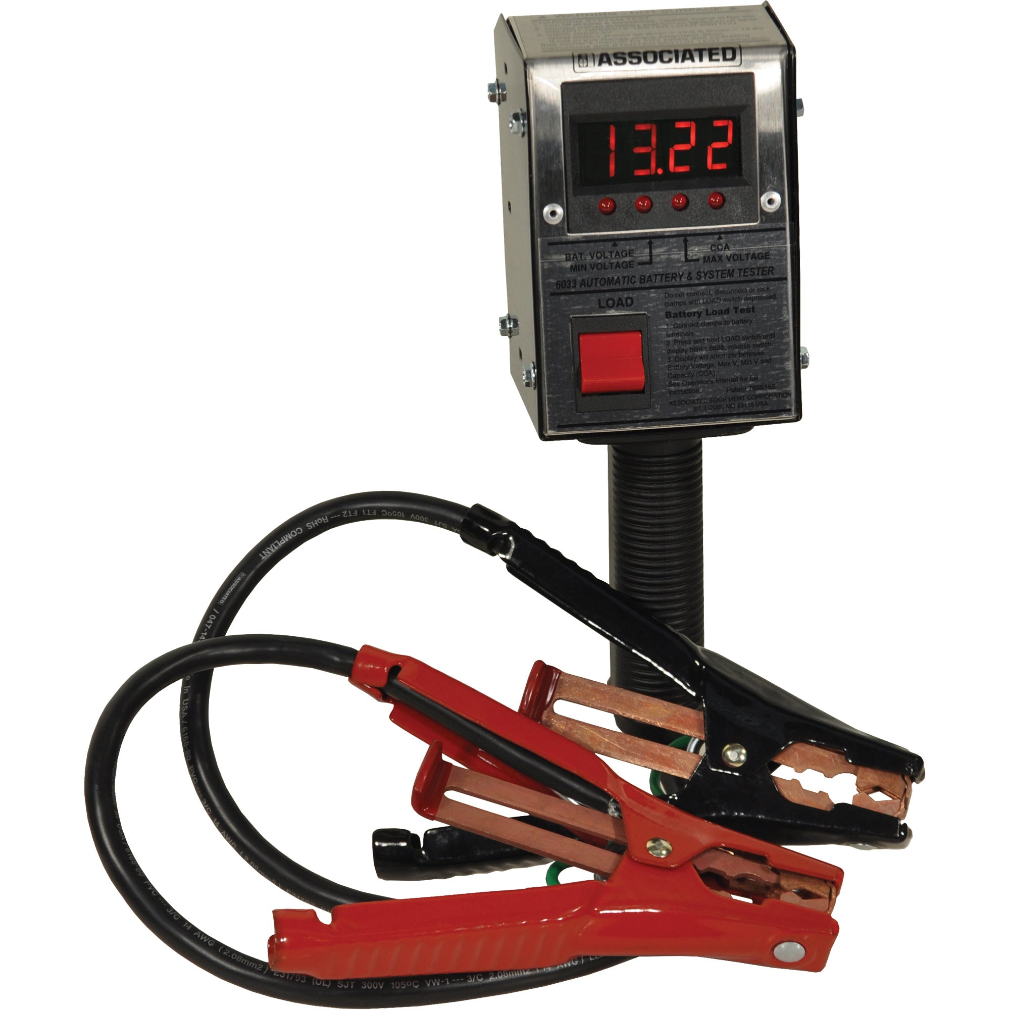 Digital 125 A Battery Load Tester - FLU034