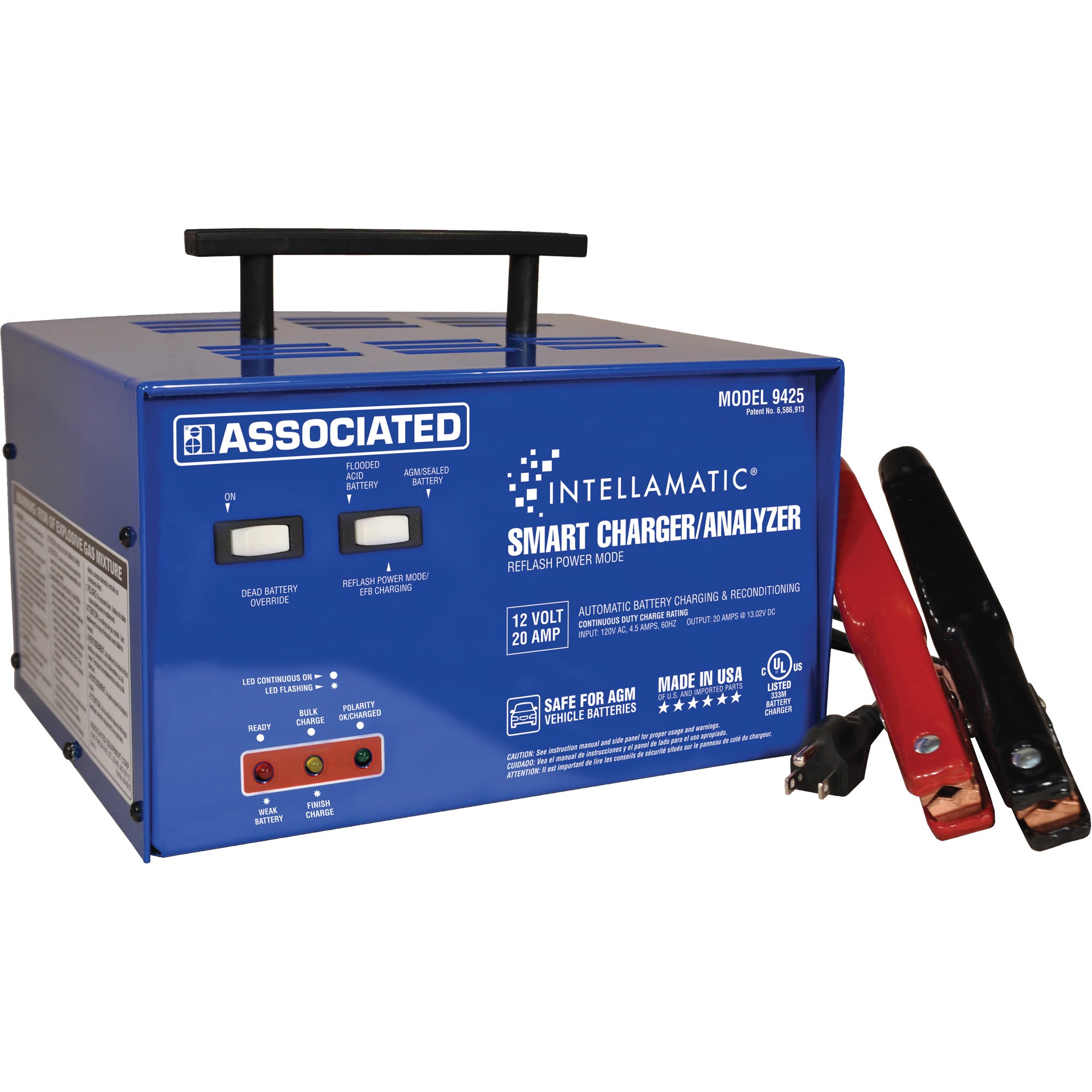 Intellamatic® 12 Volt Charger, Analyzer & Power Supply - FLU058