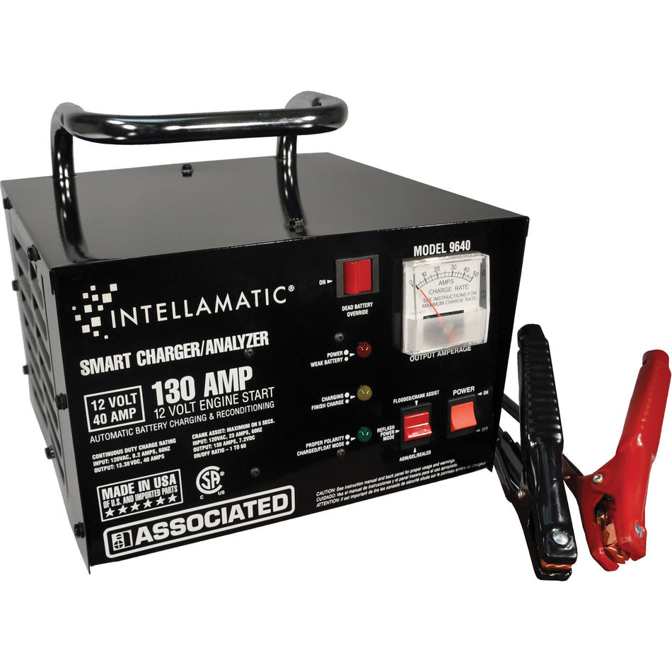 Intellamatic® 12 Volt Charger, Analyzer, & Power Supply - FLU059