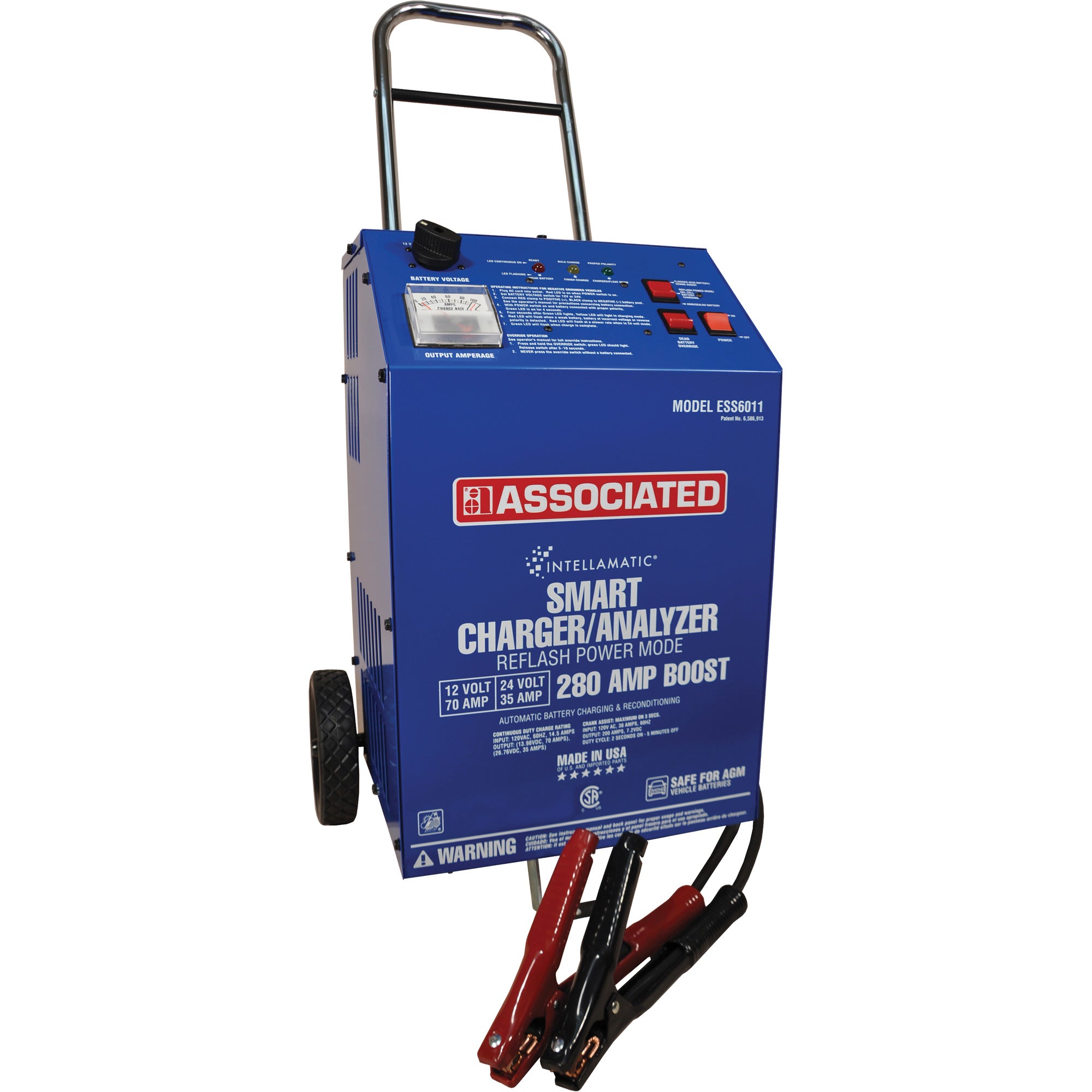 Intellamatic® 12/24 Volt 70/35 Amp Wheeled Charger - FLU063