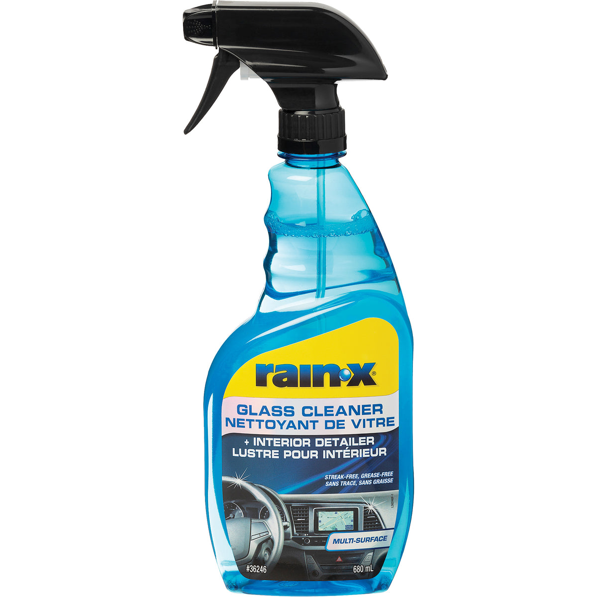 Glass Cleaner & Interior Detailer - FLU237
