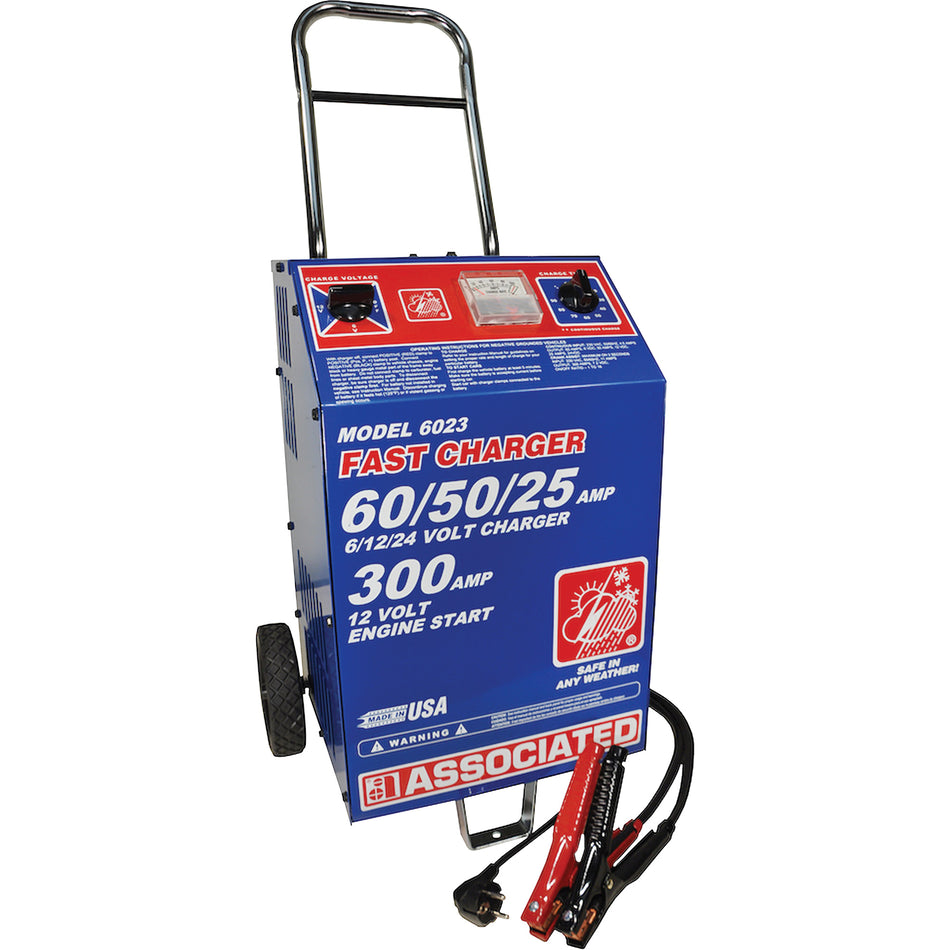 220V Heavy-Duty International Commercial Fast Battery Charger - FLU368