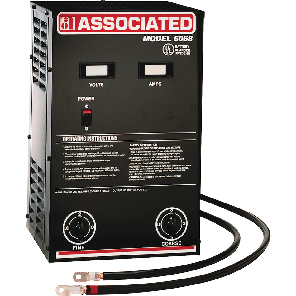 Powerful Performance Parallel Battery Charger - FLU384