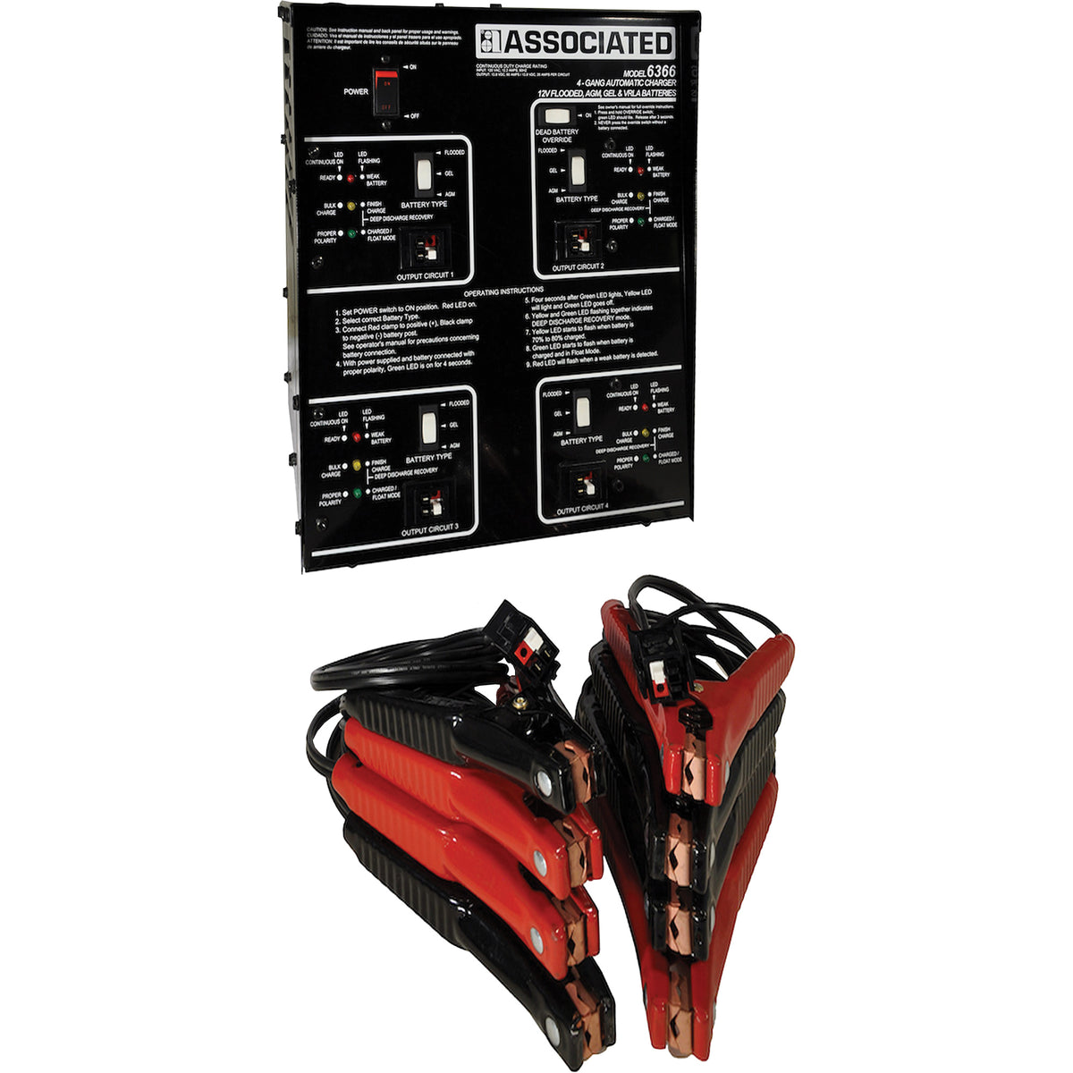 Intellamatic® 4 Channel Multi Battery Charger - FLU410