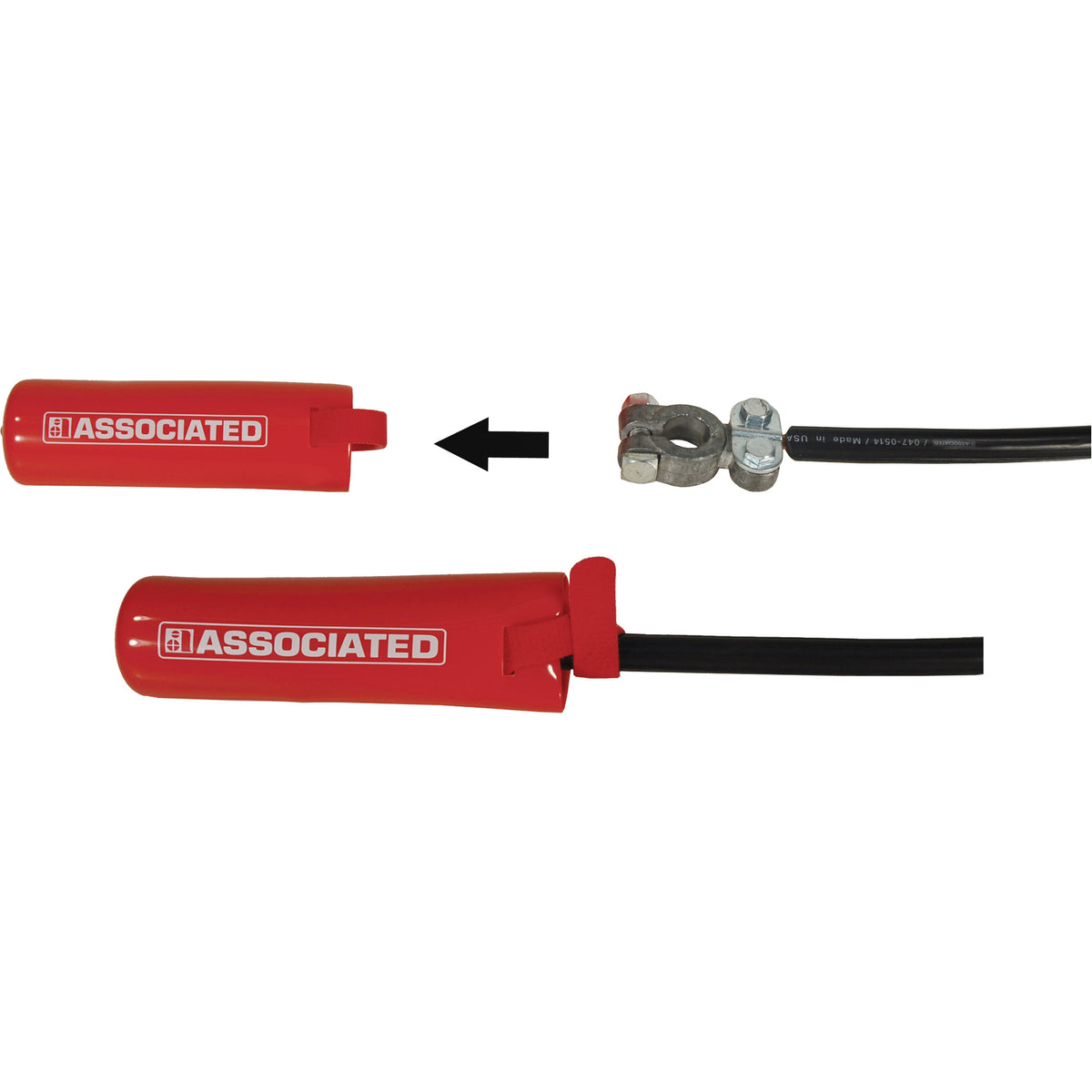 Positive Battery Cable Clamp Covers - FLU414