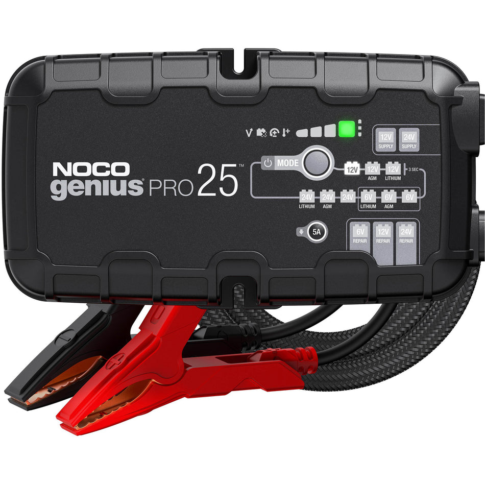 Genius® Pro25™ 25-Amp Battery Charger - FLU526