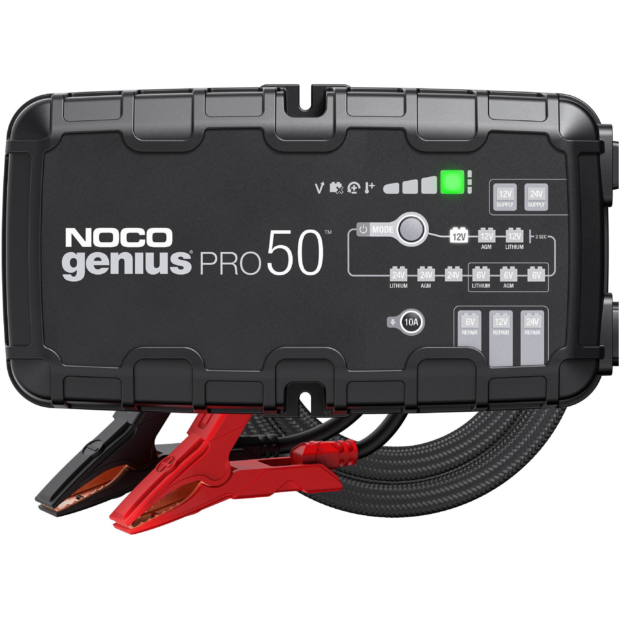 Genius® Pro50™ 50-Amp Battery Charger - FLU527