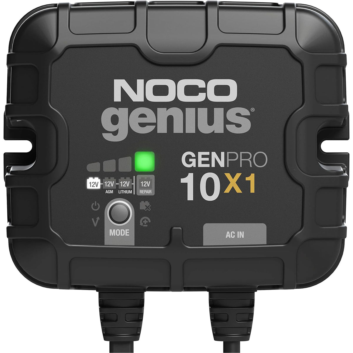 Genius® GenPro10X1 1-Bank, 10-Amp On-Board Battery Charger - FLU531