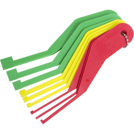 9-Piece Combination Brake Lining Thickness Gauge Set - FLU558