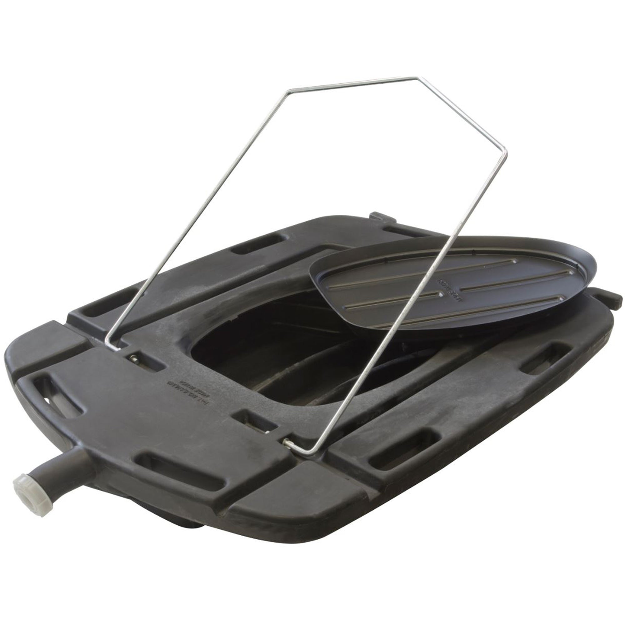 Low Profile Truck Oil Drain with Lid - FLU572