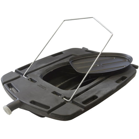 Low Profile Truck Oil Drain with Lid - FLU572