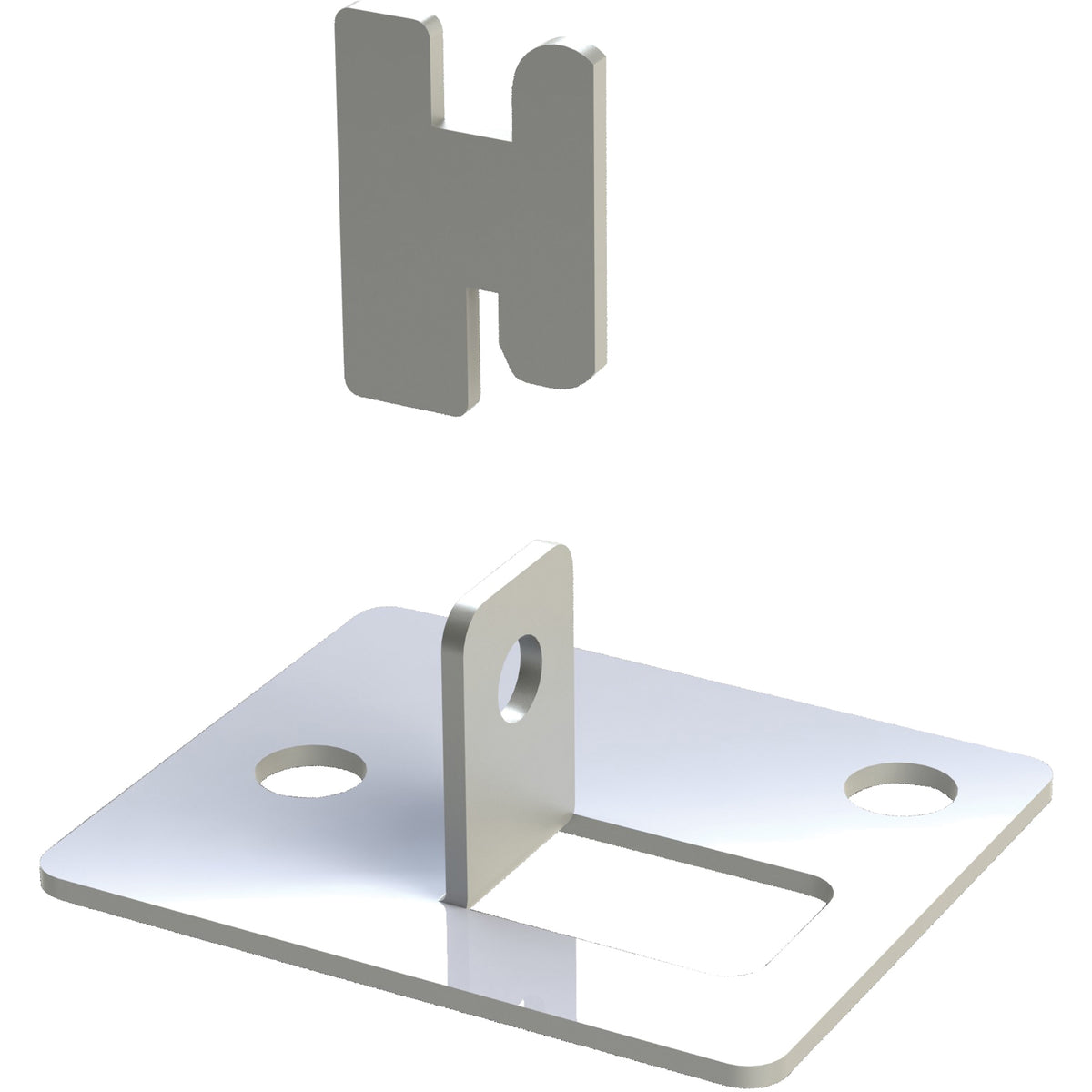 Interlok Boltless Shelving Foot Plate - FM036