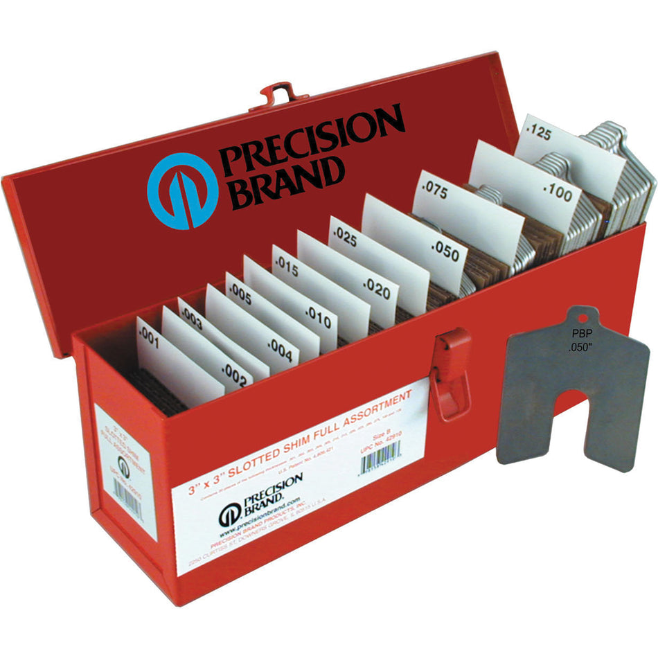 Slotted Shim Assortments - GR264