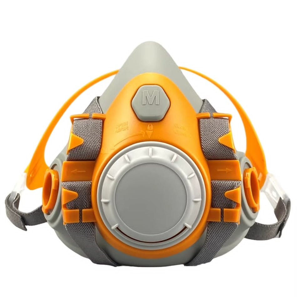 Half-Face Respirator - Silicone, Dual Cartridge (M/L)
