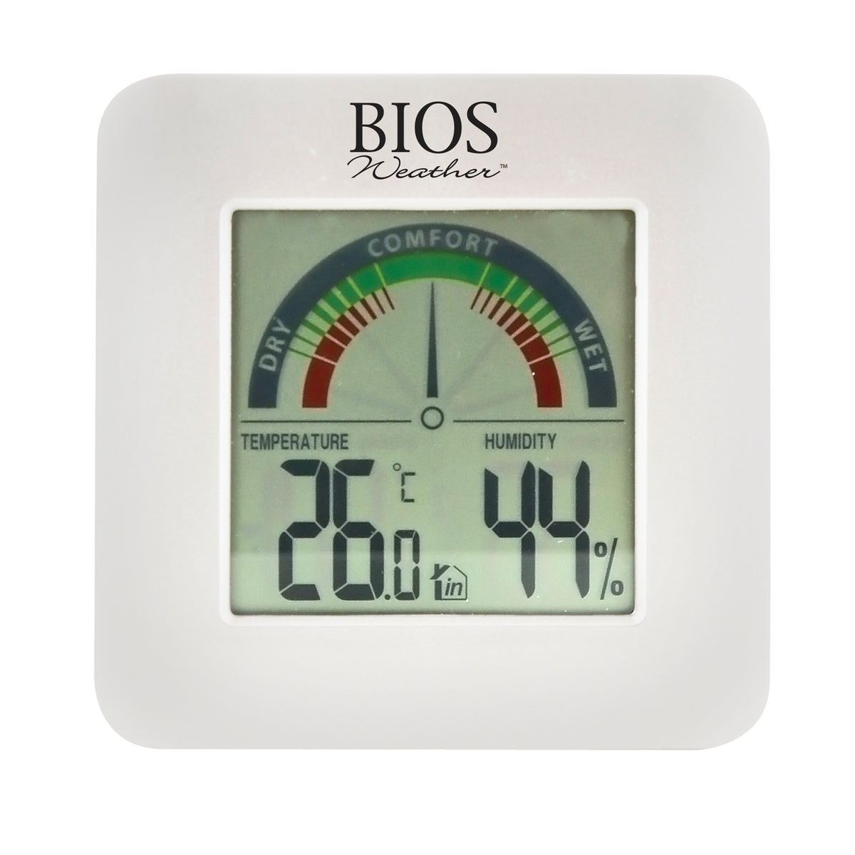 Indoor Hygrometers with BIOS Comfort Scale - IA497