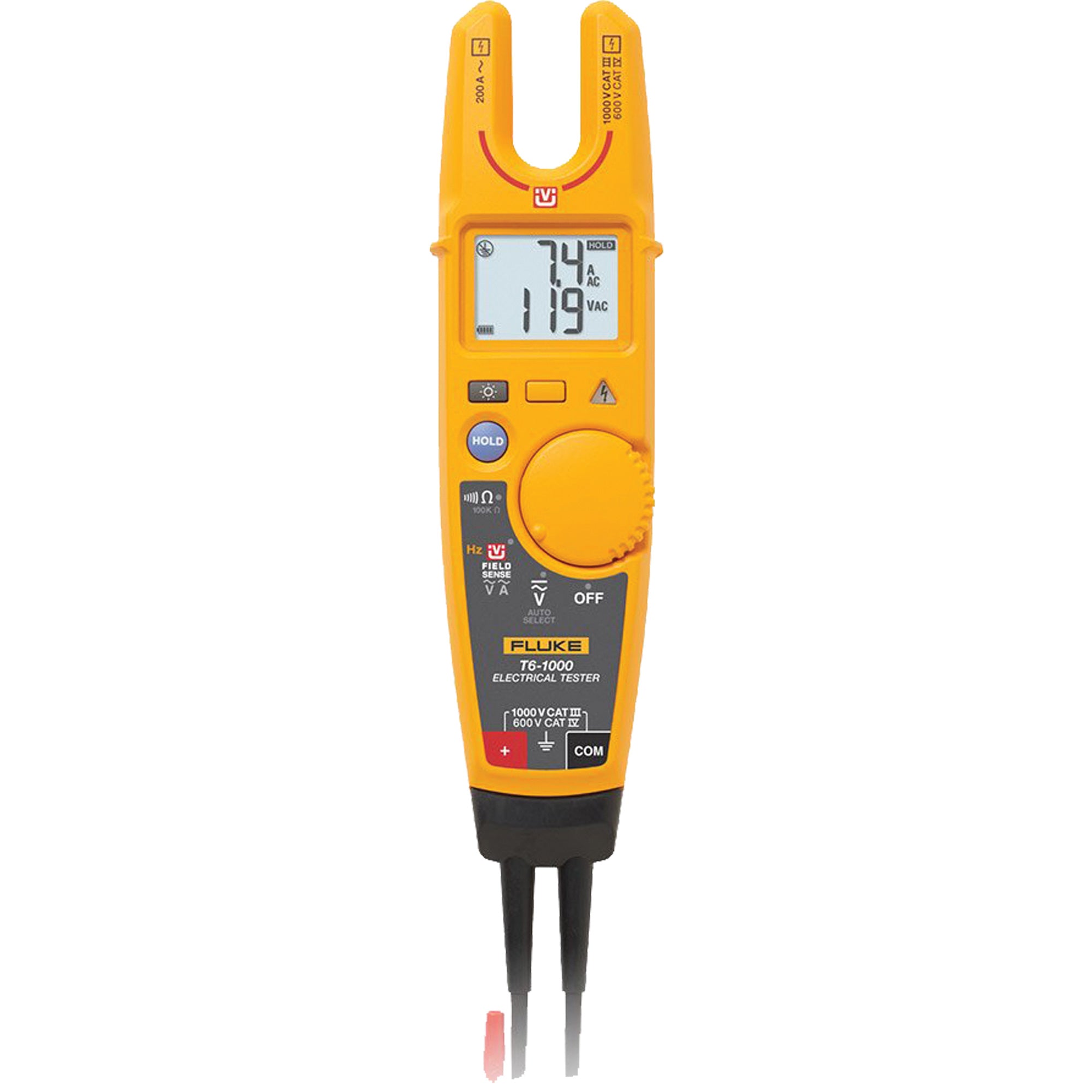 T6-600 600V AC Electrical Tester With FieldSense Technology - IB863