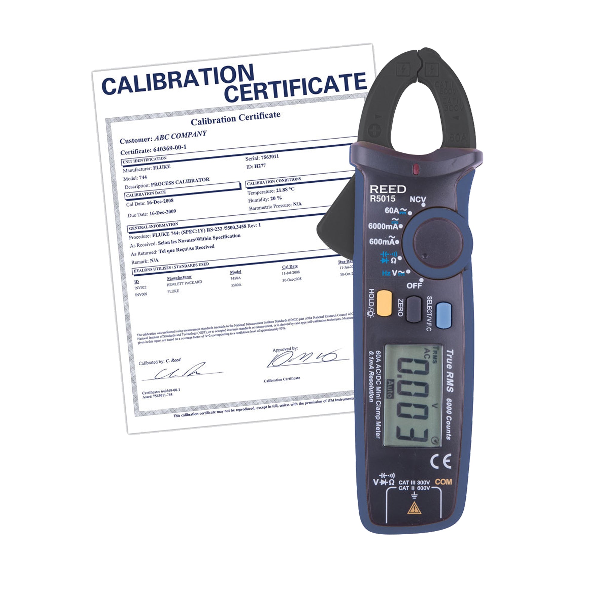 True RMS mA Clamp Meter (includes ISO Certificate) - IB900