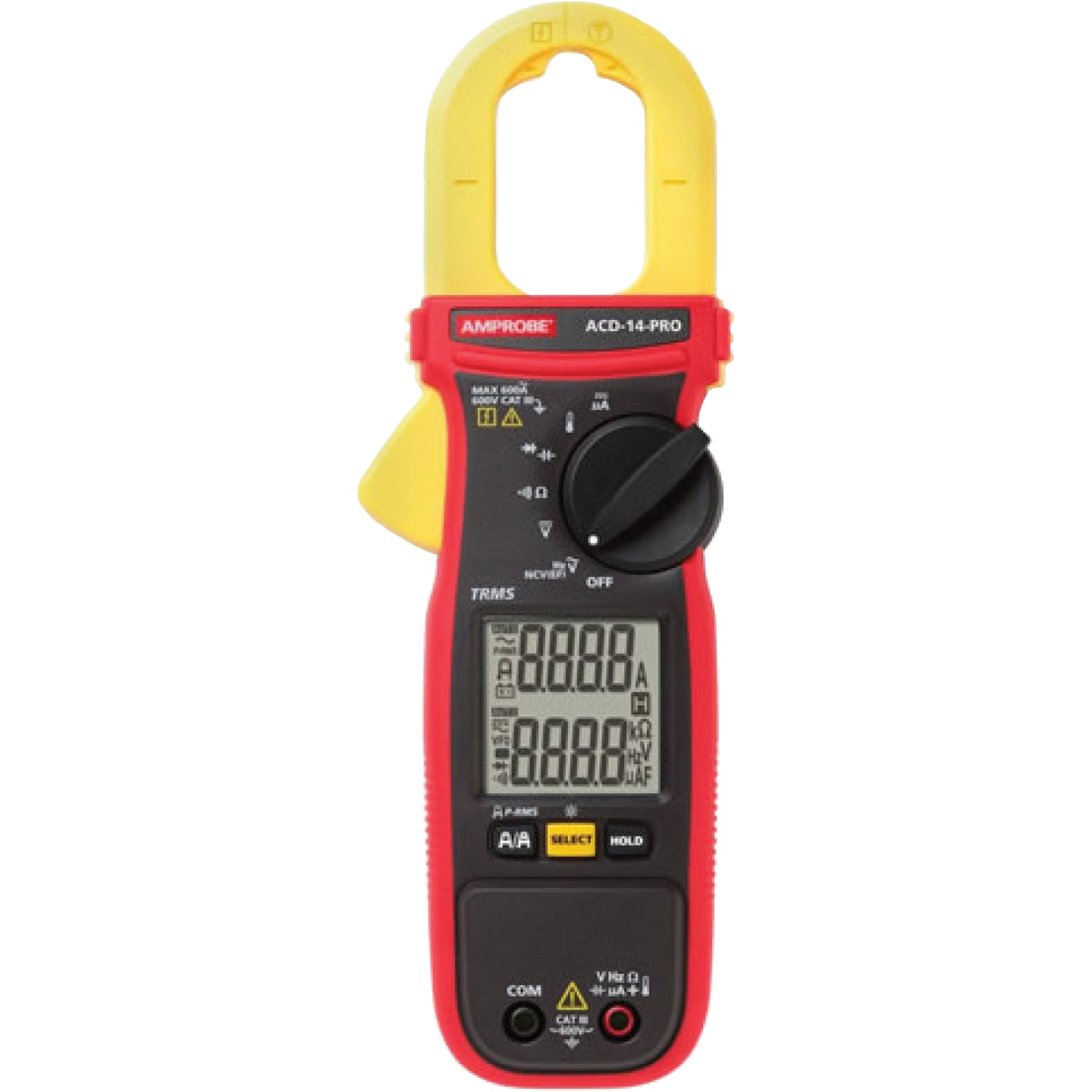 ACD-14-PRO Clamp-On TRMS Multimeter with Dual Display - IC064