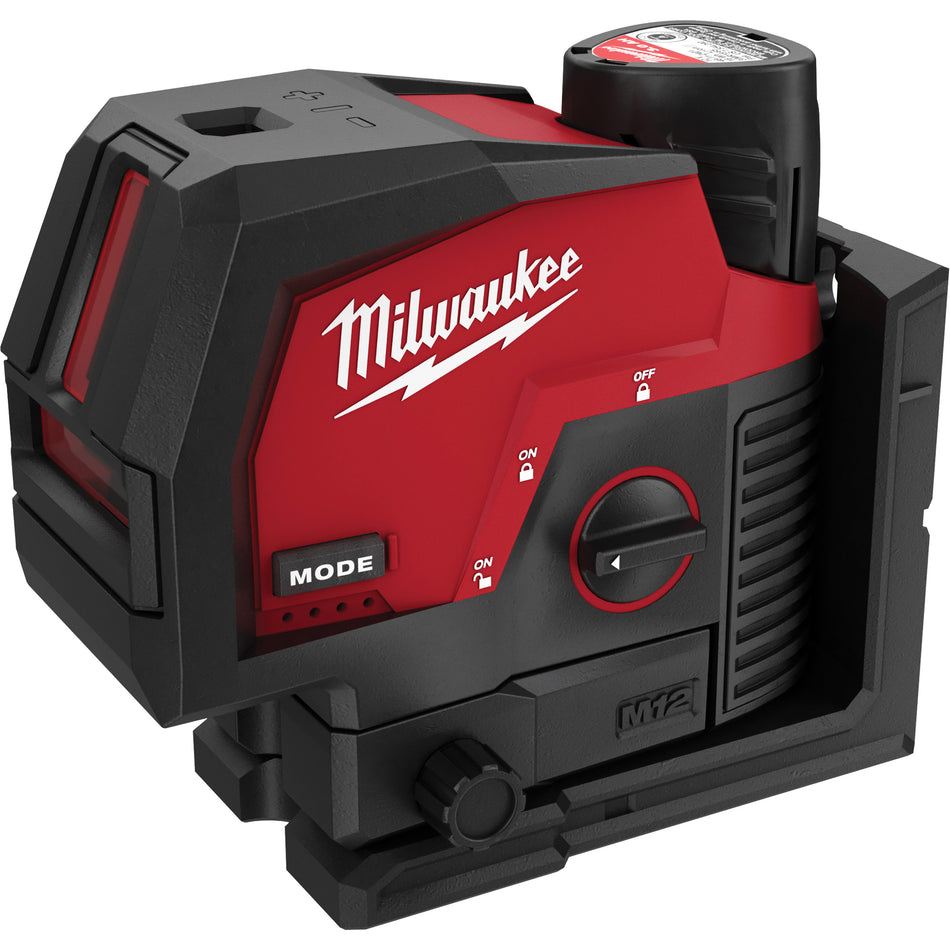 M12™ Green Cross Line and Plumb Points Cordless Laser Kit - IC626