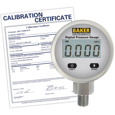 B5000 Series Pressure Gauge with ISO Certificate - IC646