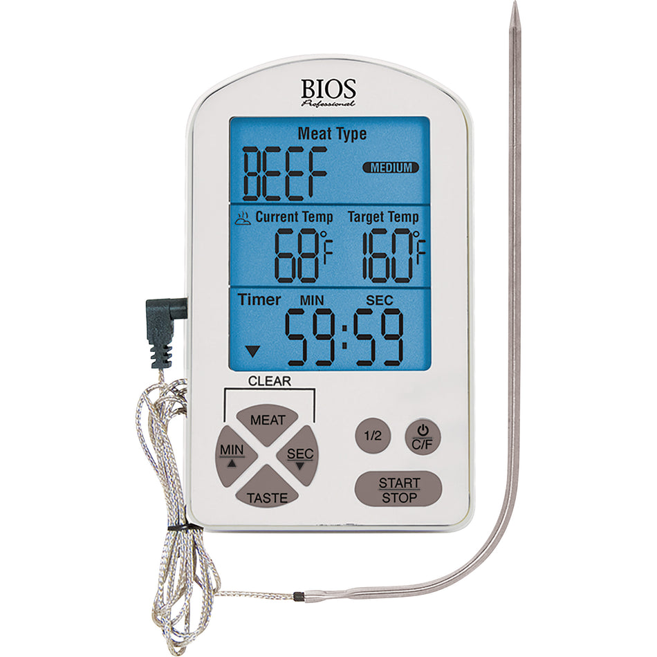 Premium Meat Thermometer & Timer - IC668