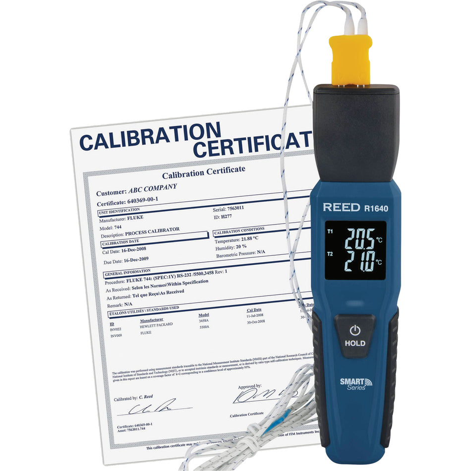 Bluetooth Smart Series Thermocouple Thermometer with ISO Certificate - IC899