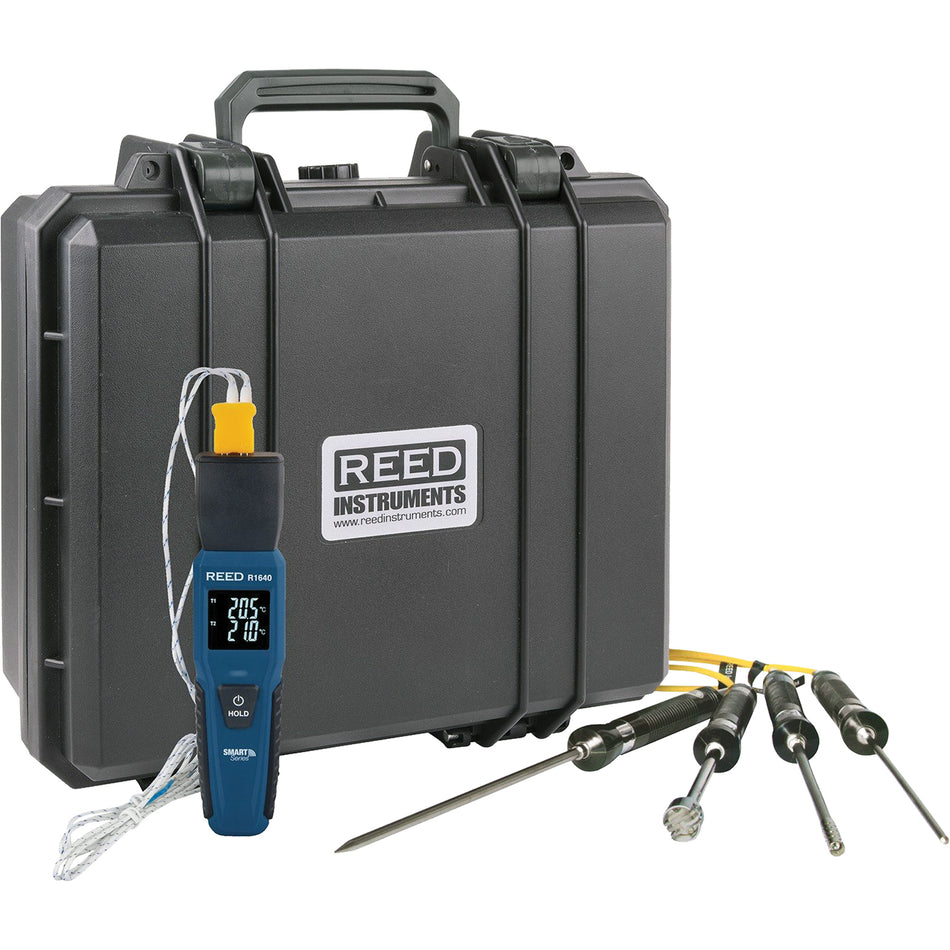 R1640 Smart Series Thermocouple Thermometer with Type-K Thermocouple Probes - IC962