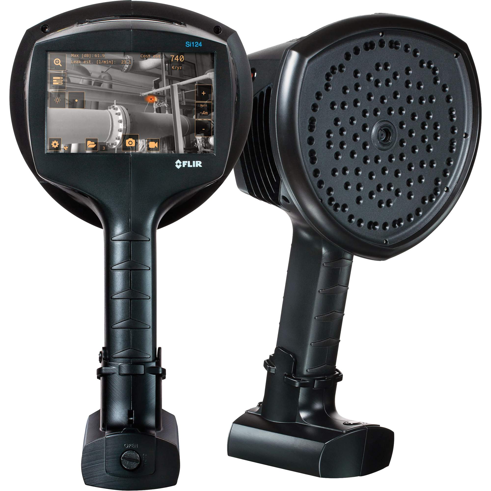 Si124-LD Plus Industrial Acoustic Imaging Camera for Compressed Air Leak Detection - ID155