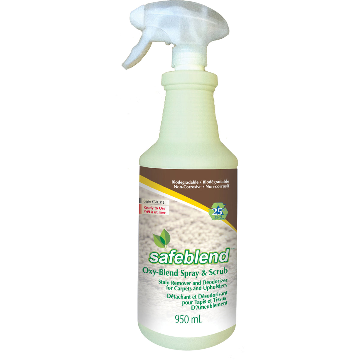 Stain Remover & Deodorizer for Carpets and Upholstery - JD118