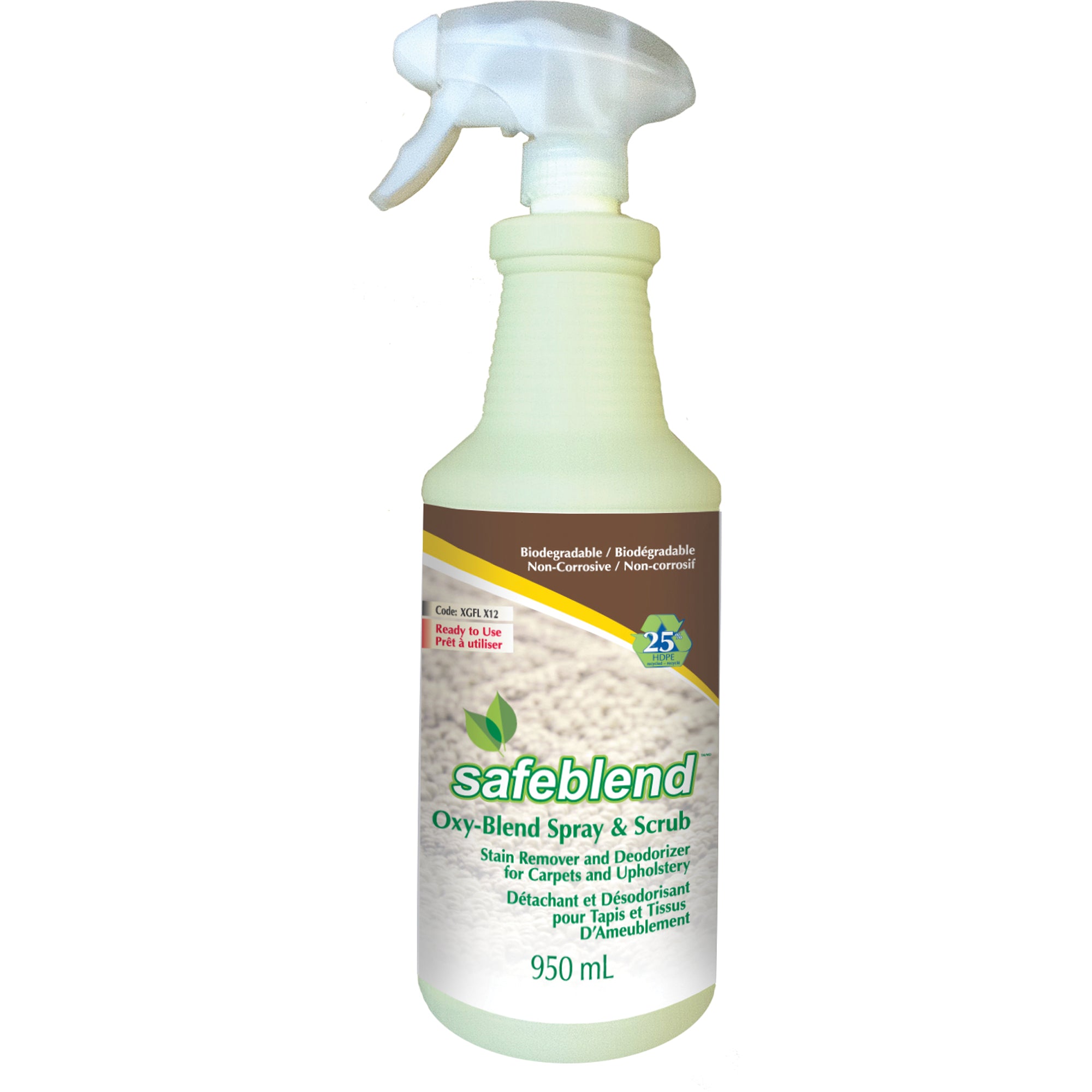 Stain Remover & Deodorizer for Carpets and Upholstery - JD118