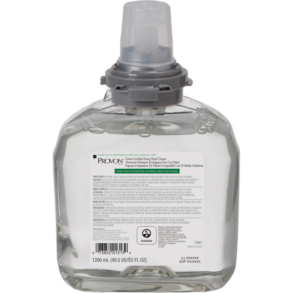Green Certified Hand Soap for PROVON® TFX™ Dispenser - JG489
