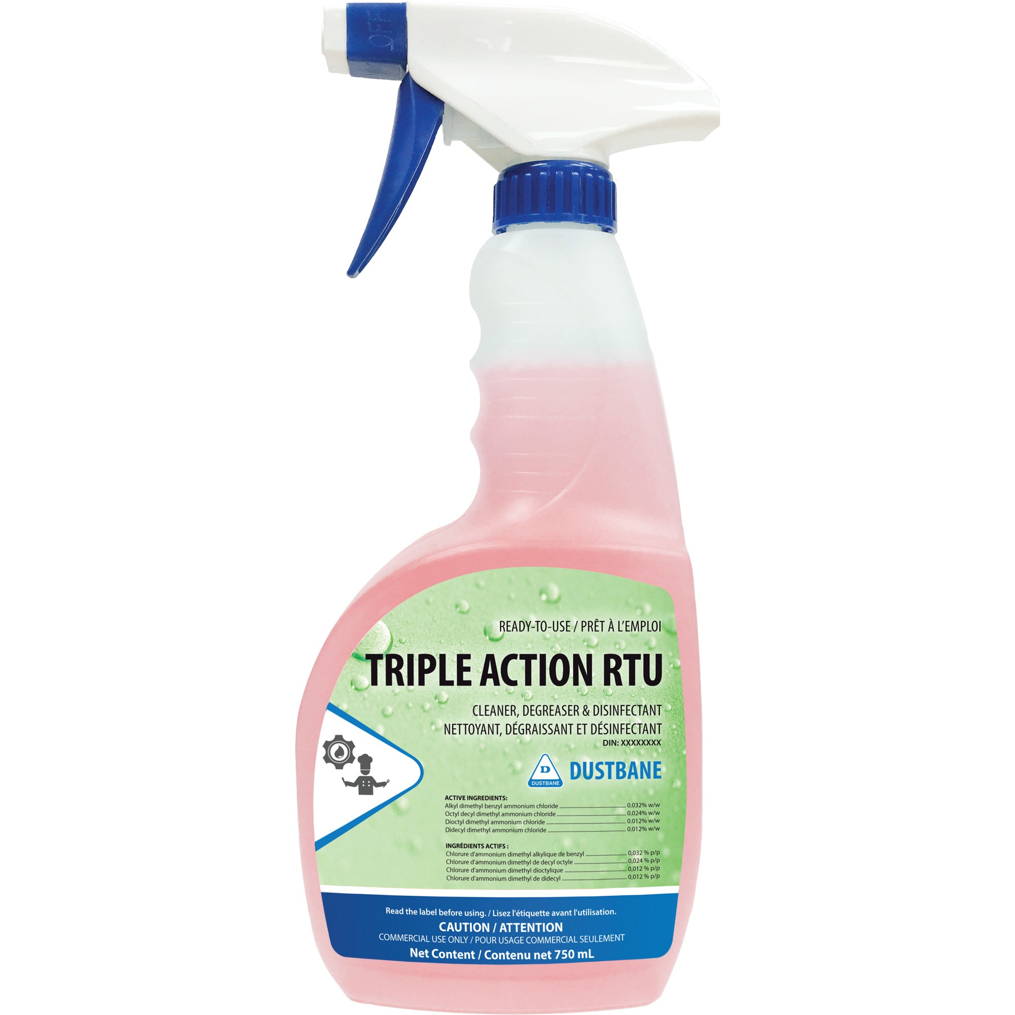 Triple Action - Cleaner, Degreaser, and Disinfectant - JG665