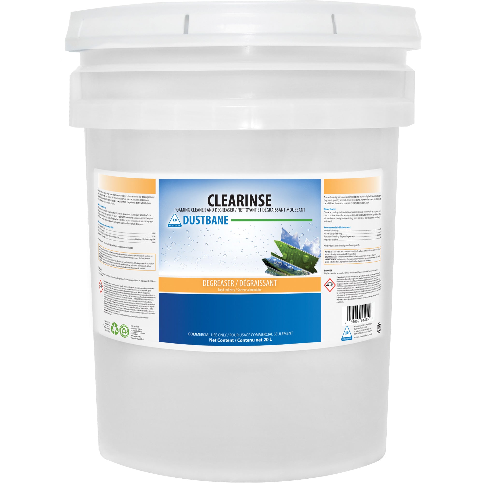 Clearinse Foam Cleaner and Degreaser - JH365