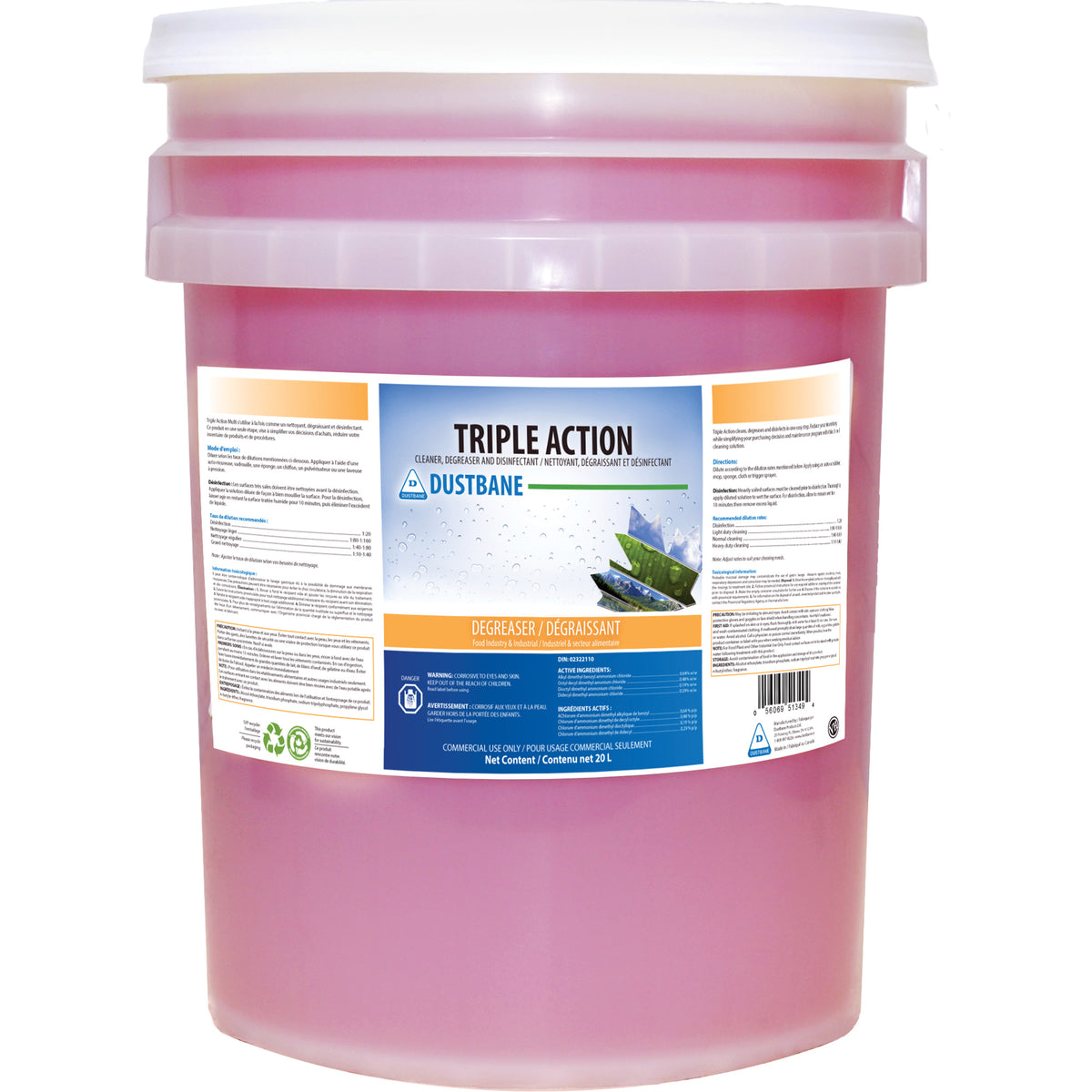 Triple Action Disinfecting Cleaner & Degreaser - JH373