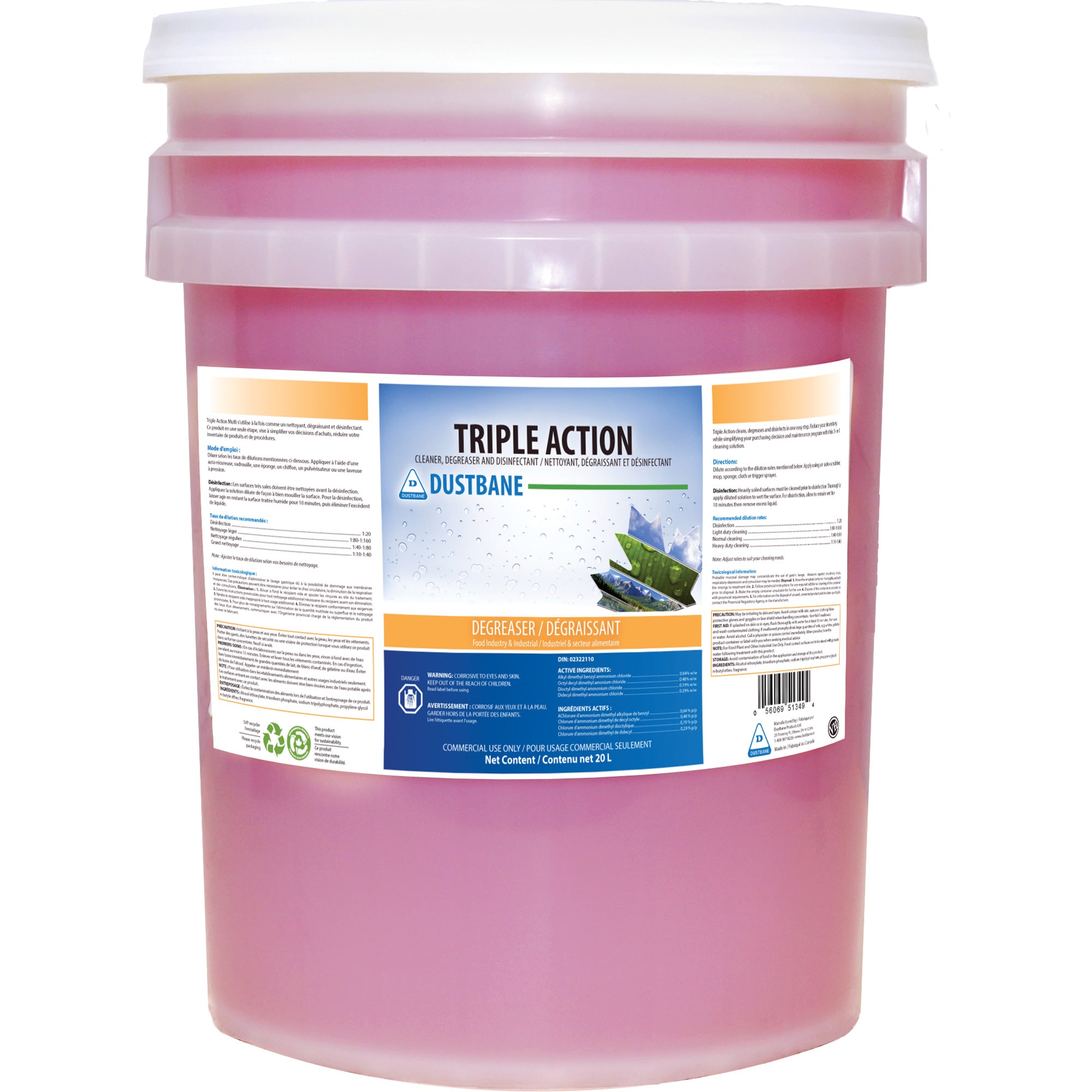Triple Action Disinfecting Cleaner & Degreaser - JH373