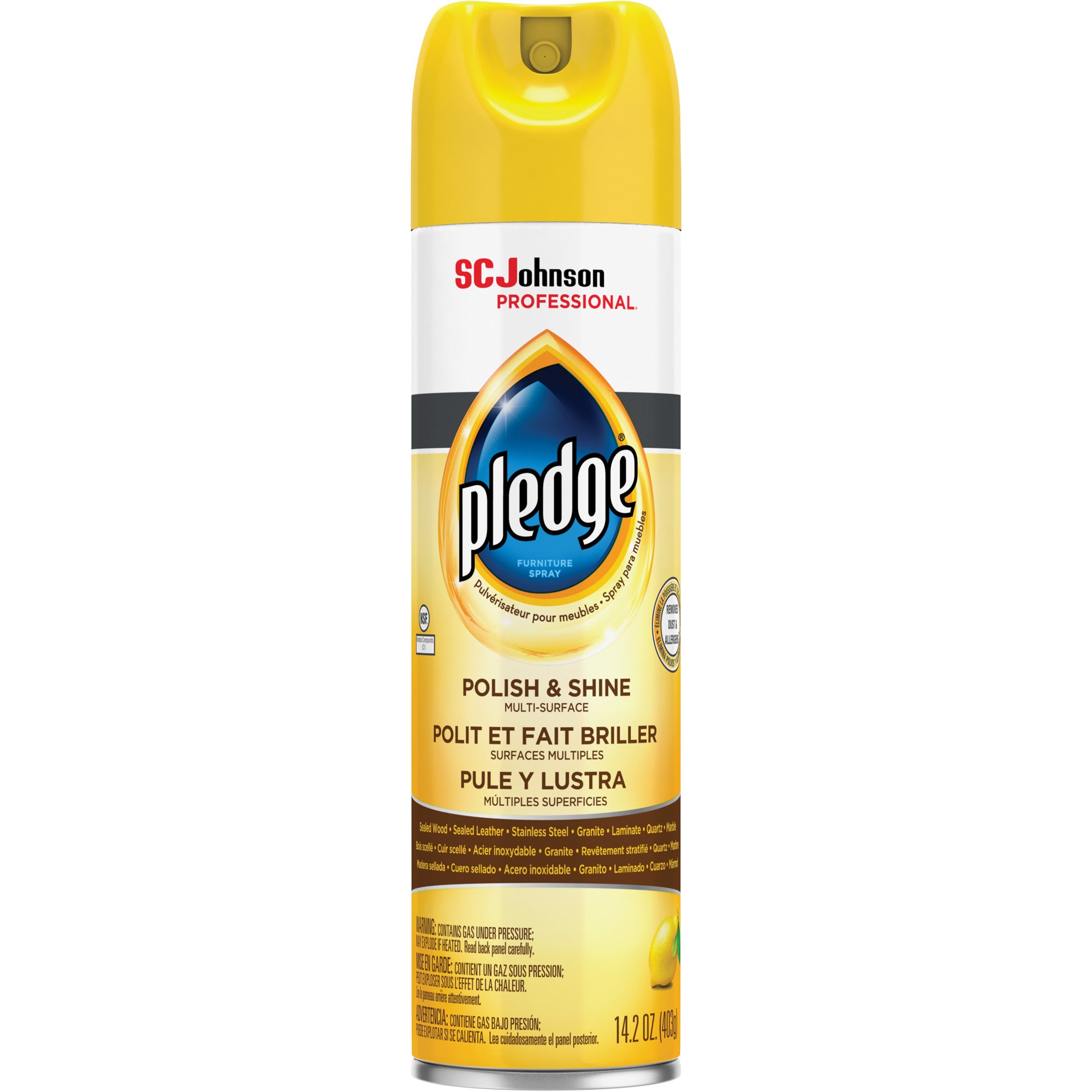 Pledge® Lemon Furniture Polish - JI633