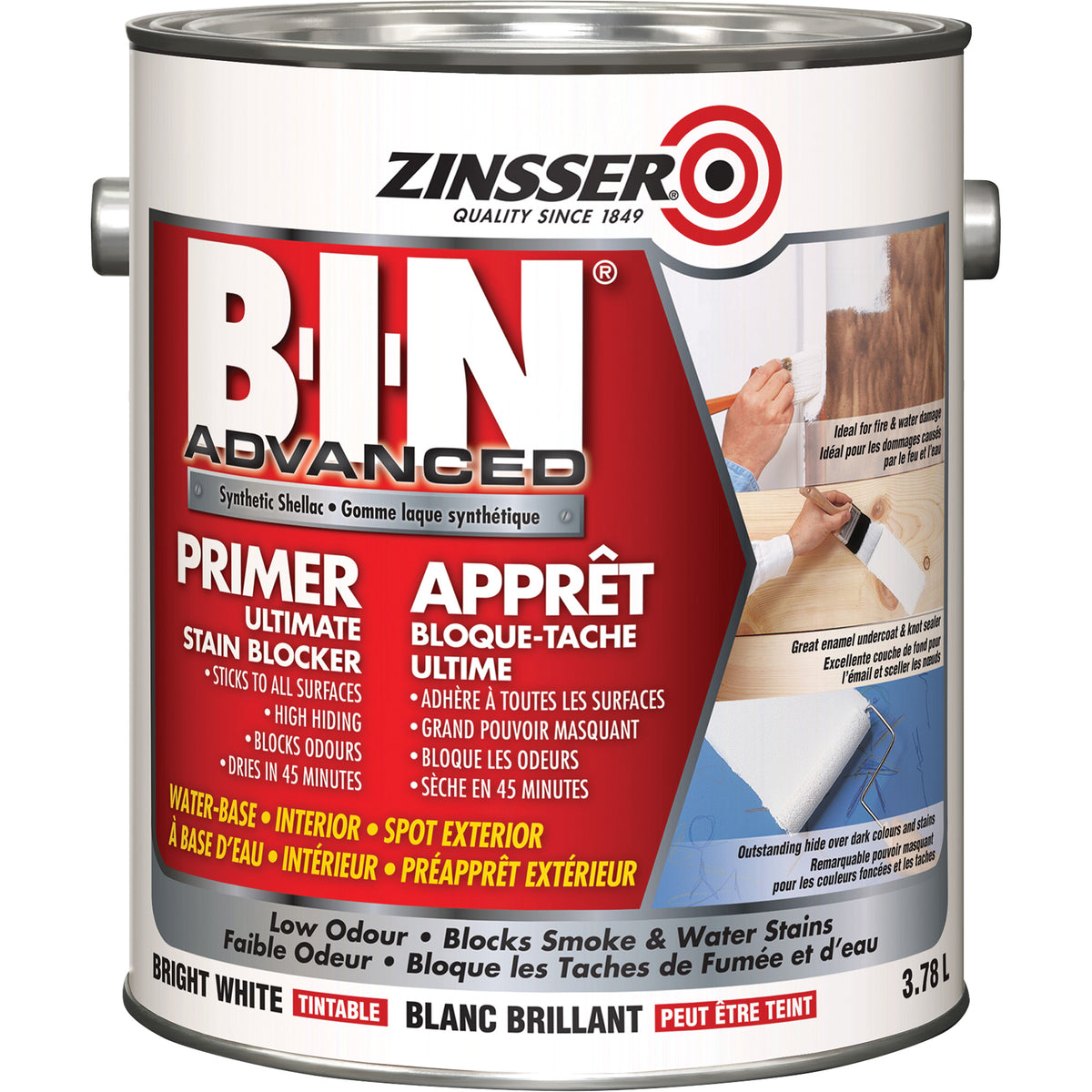 B-I-N® Advanced Synthetic Shellac Based Primer - JL292