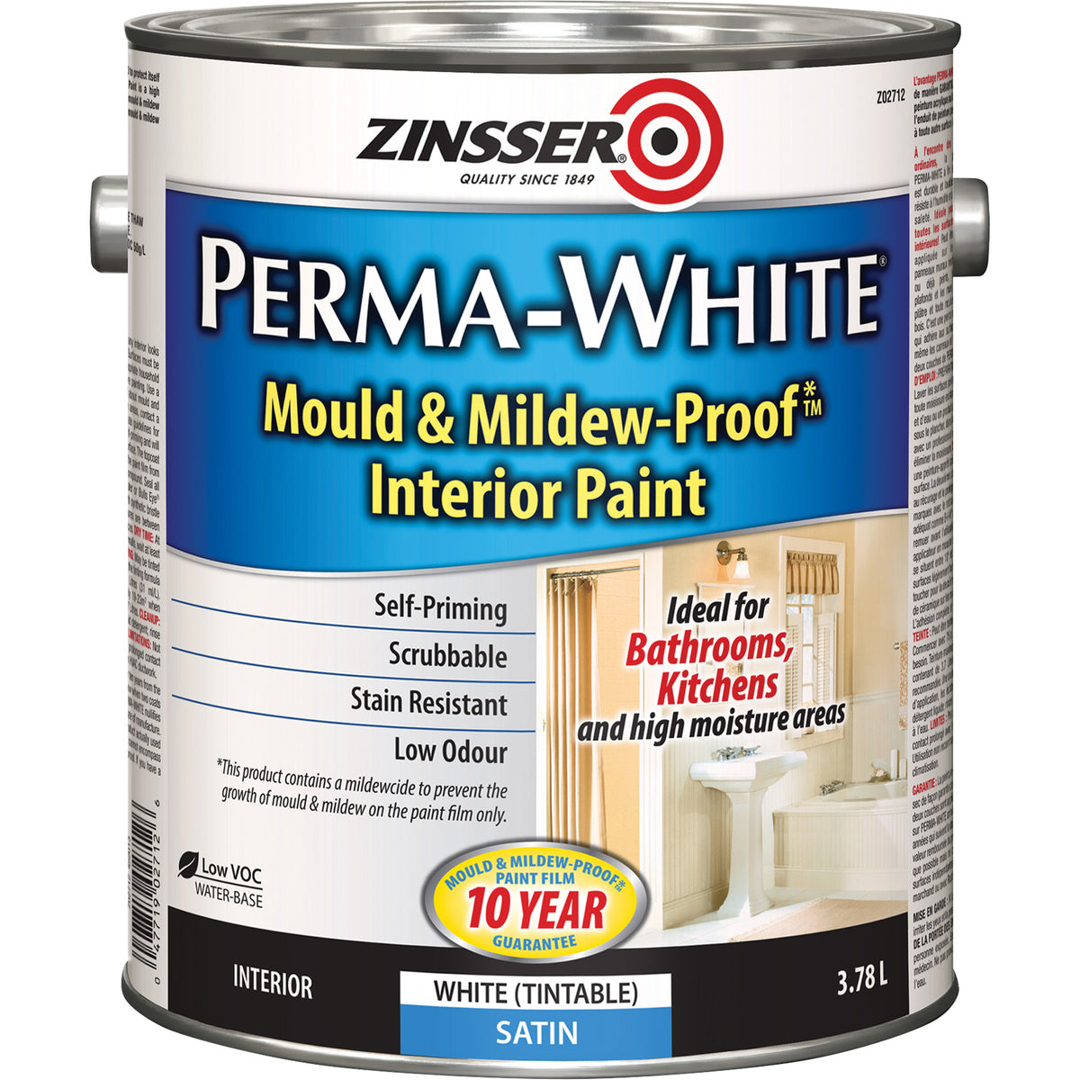 Perma-White® Mold & Mildew-Proof™ Interior Paint - JL320