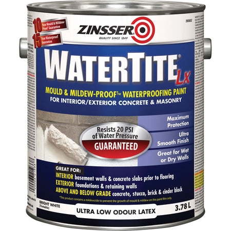 Watertite® LX Mold & Mildew-Proof™ Waterproofing Paint - JL336