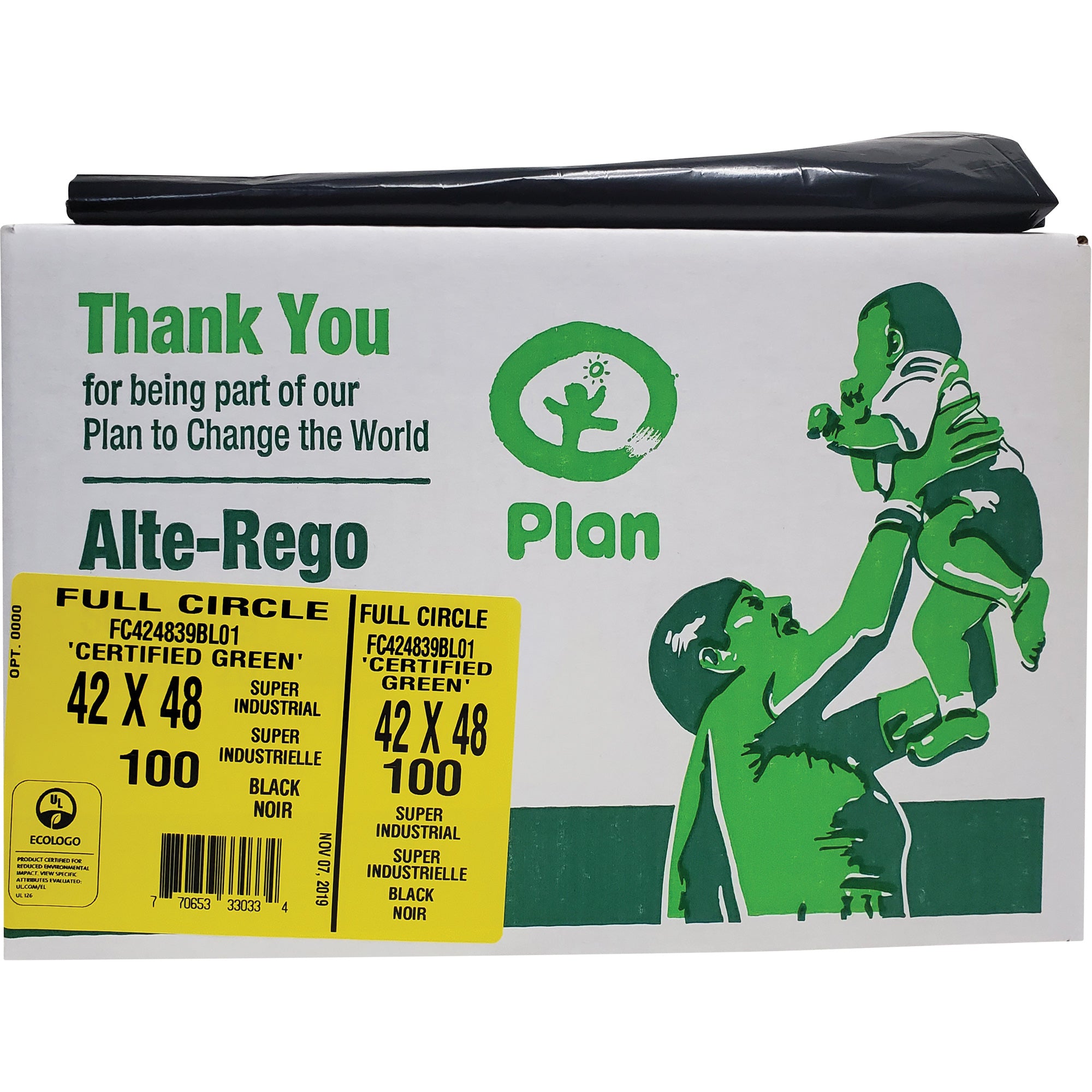Full Circle Super Industrial Garbage Bags - JL646