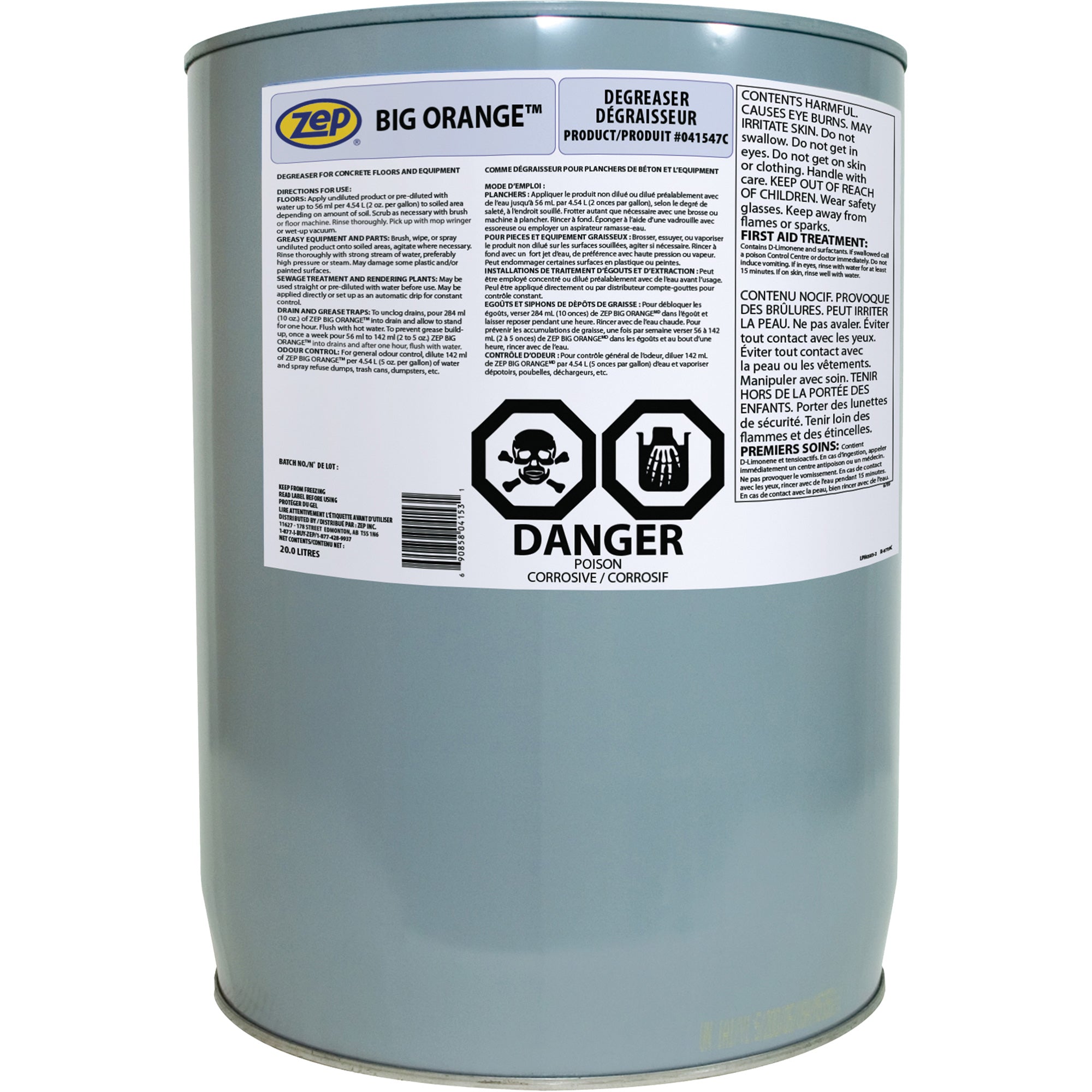 Big Orange Industrial Degreaser & Graffiti Remover - JL677
