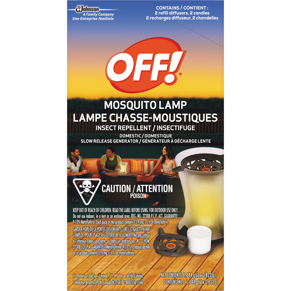 OFF! PowerPad® Mosquito Repellent Lamp Refills - JM282