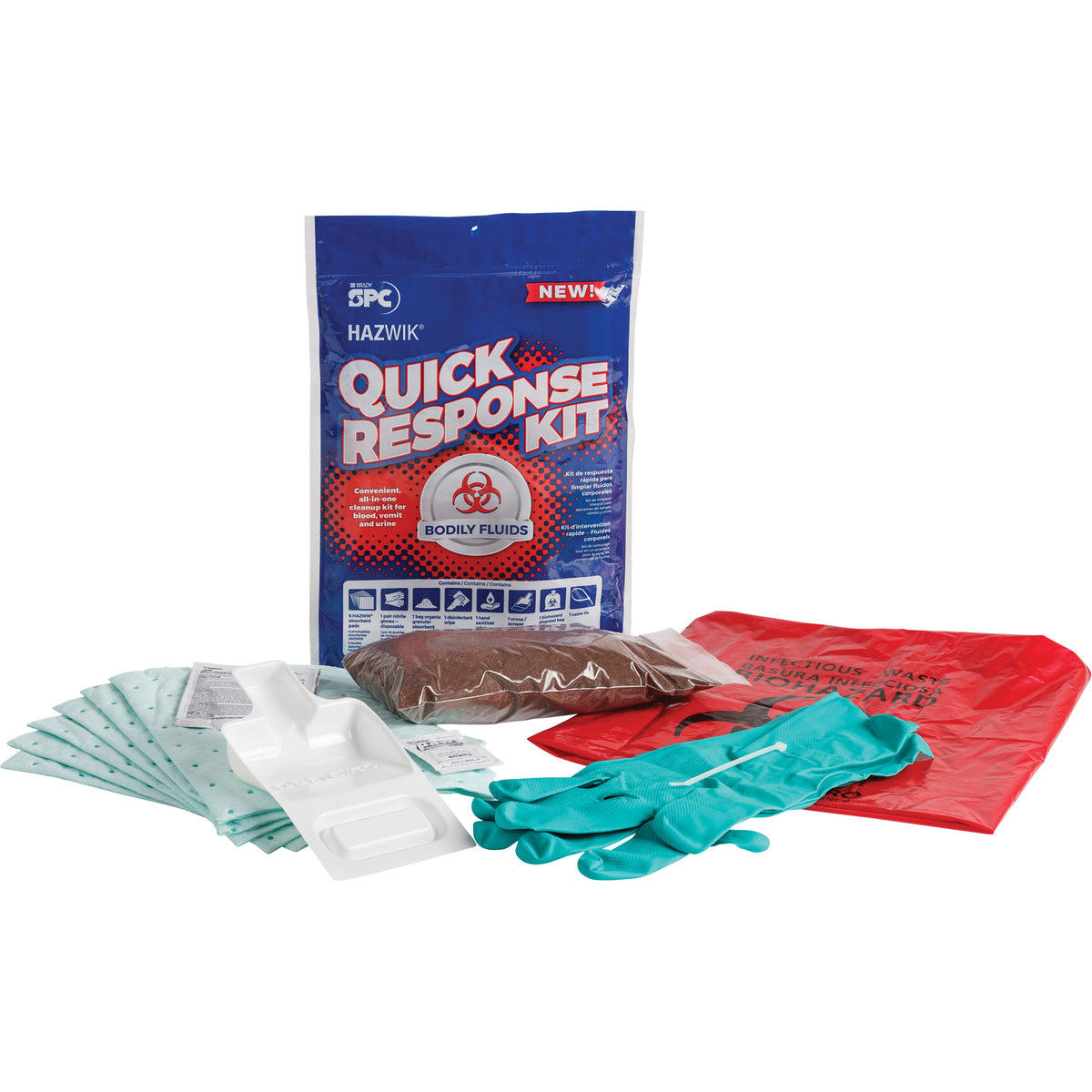 Hazwik® Quick Response Spill Kit for Bodily Fluids - JP165