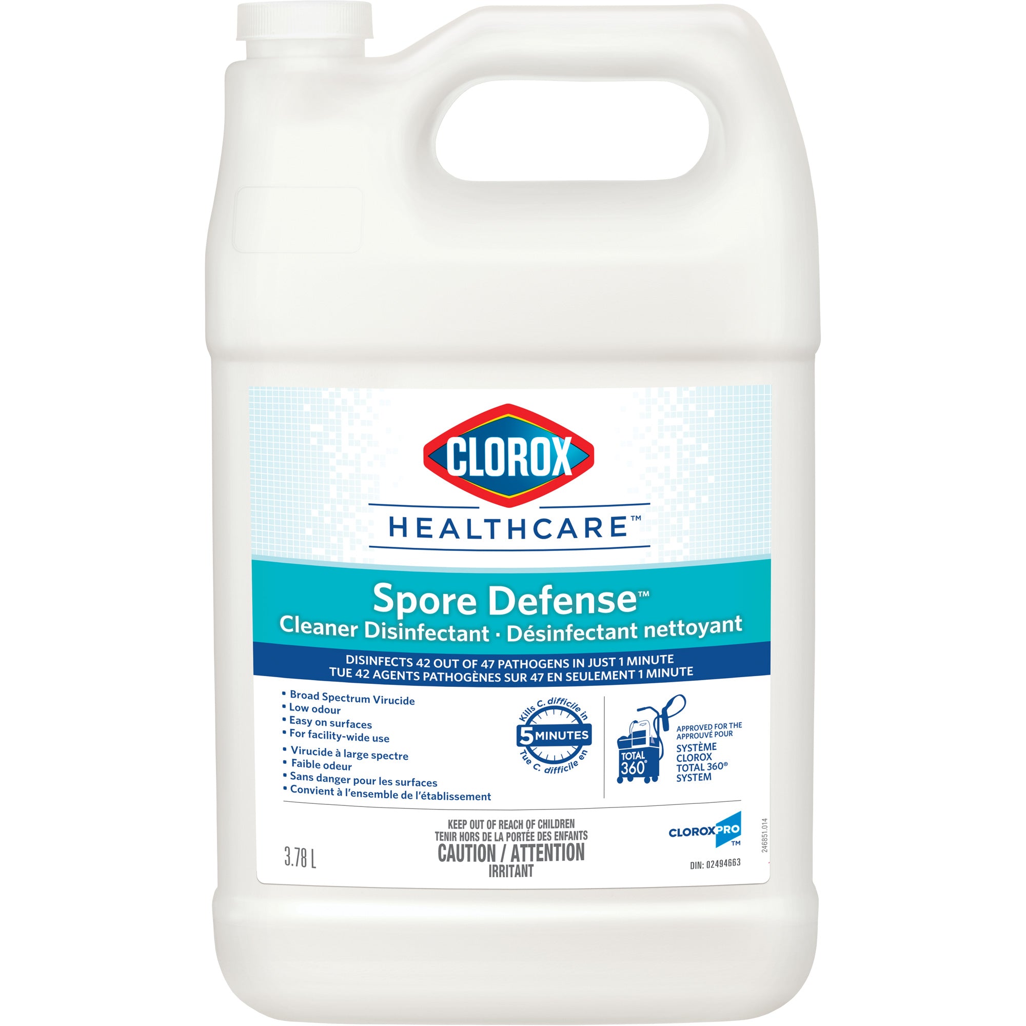 Clorox Healthcare® Spore Defense™ Cleaner Disinfectant - JP189