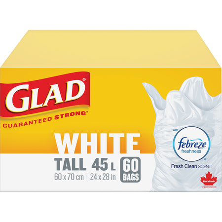 Tall 45L Febreze Garbage Bags - JP287