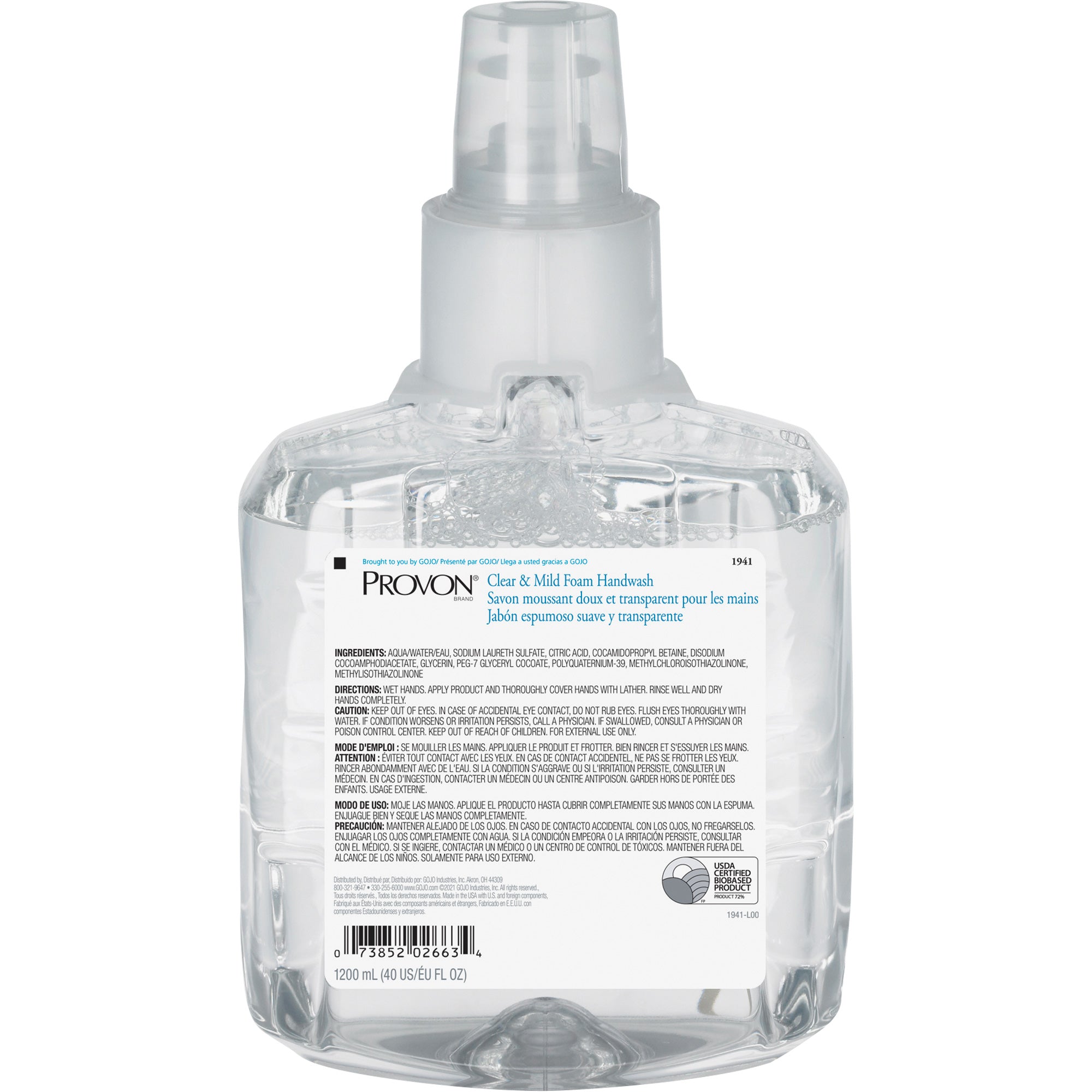 Provon® Clear & Mild Hand Soap - JQ360